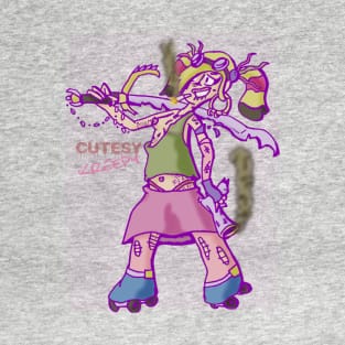 Roller Derby Girl: Sinnamon T-Shirt